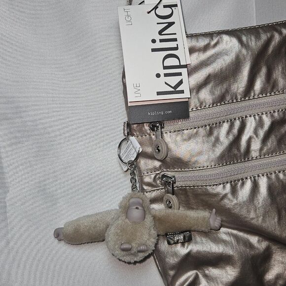 Kipling Alvar Crossbody • Metallic Glow • NWT - Picture 3 of 8